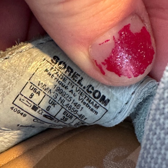 Sorel Ella gladiator blue sandals women’s size 8 - Picture 3 of 4